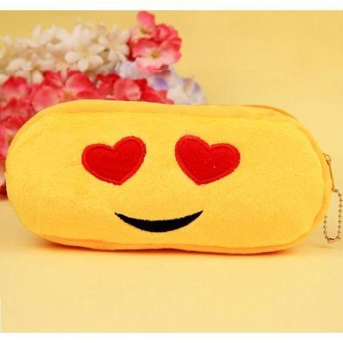 Emoji Plush Pencil Case