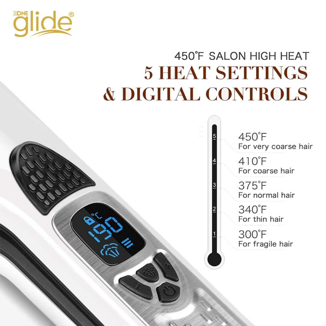One Glide® SteamPro™ Salon Grade Steam Straightener
