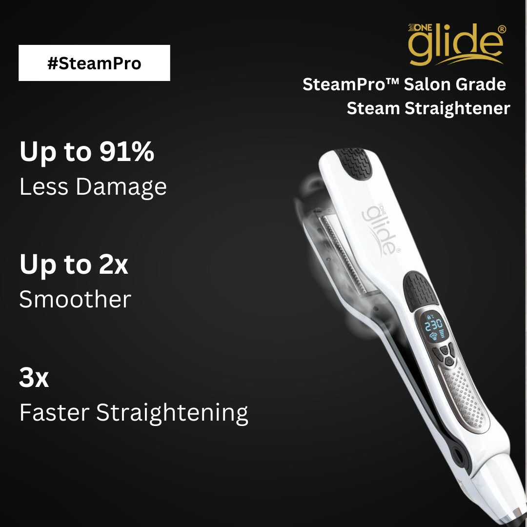 One Glide® SteamPro™ Salon Grade Steam Straightener