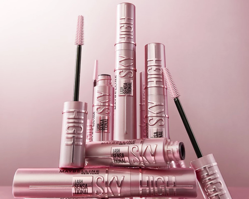 MAYBELLINE LASH SENSATIONAL SKY HIGH MASCARA Washable Lengthening Mascara