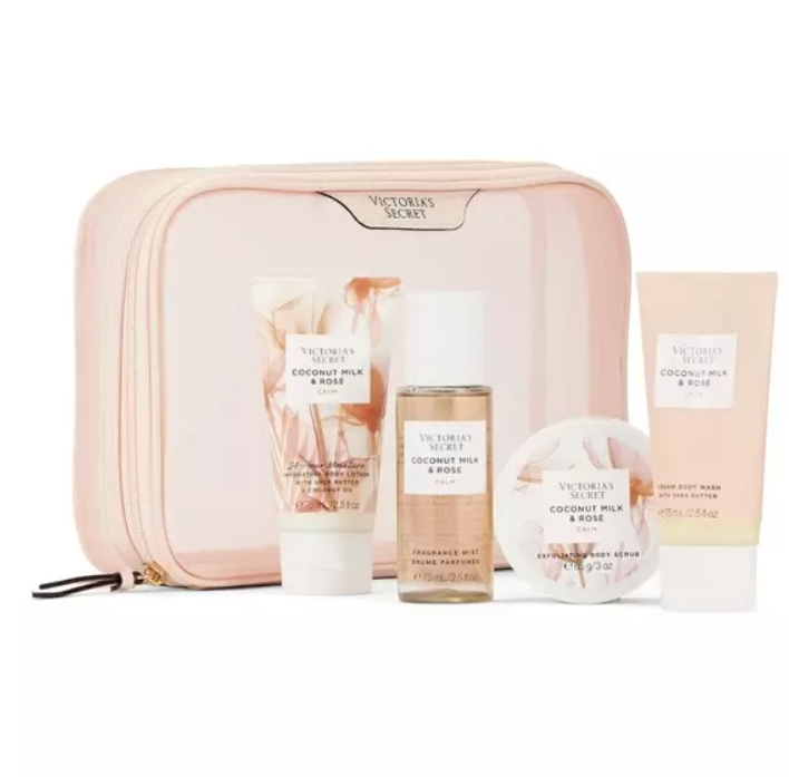 Coconut Milk Rose Natural Beauty Calm Starter Kit