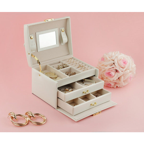 Cream Jewellery Case