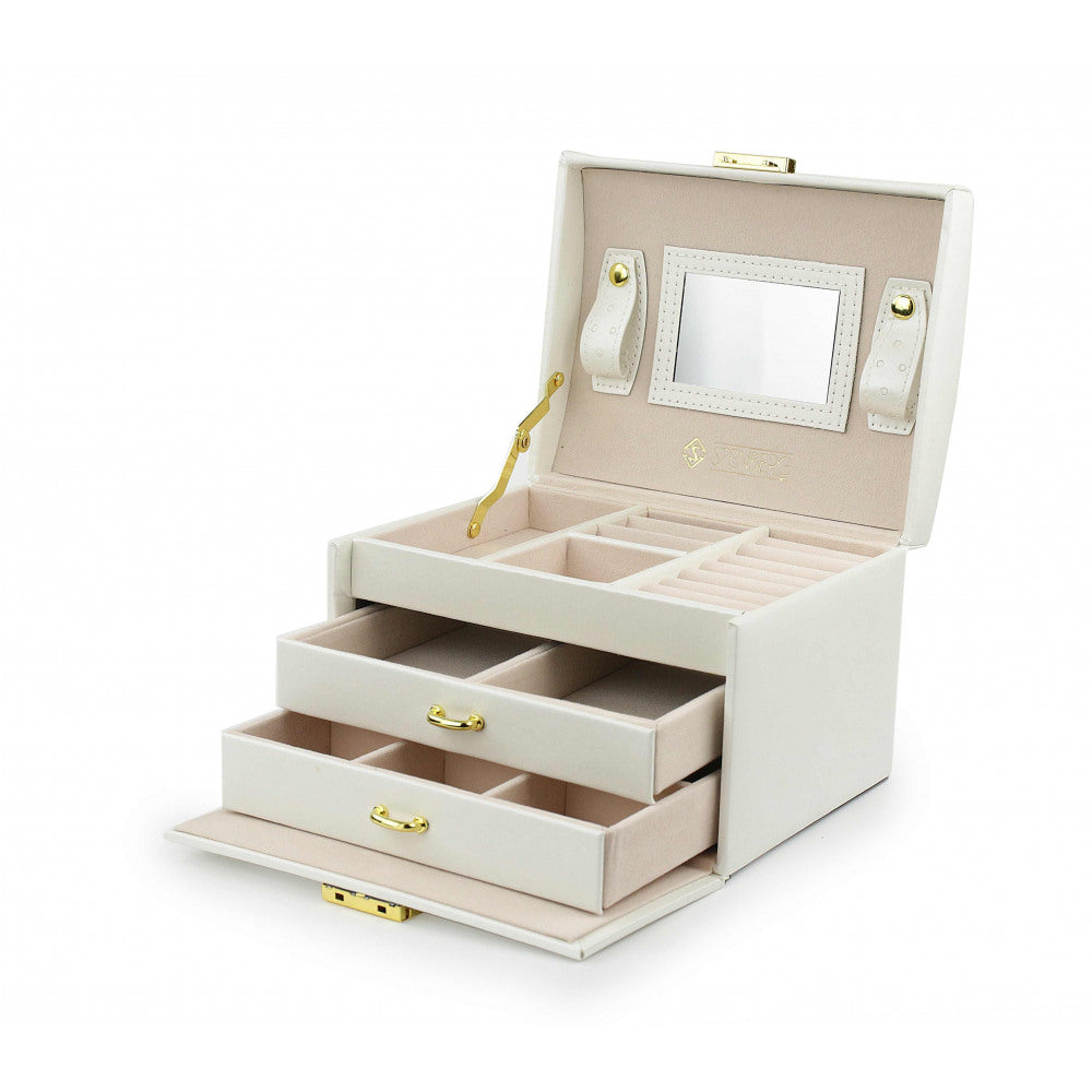 Cream Jewellery Case