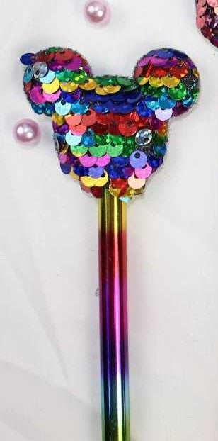 Mickey ears sequin pens