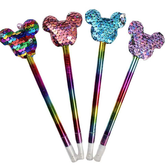 Mickey ears sequin pens
