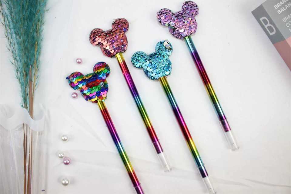 Mickey ears sequin pens
