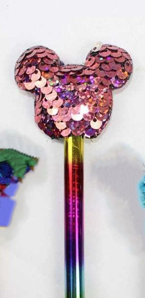 Mickey ears sequin pens