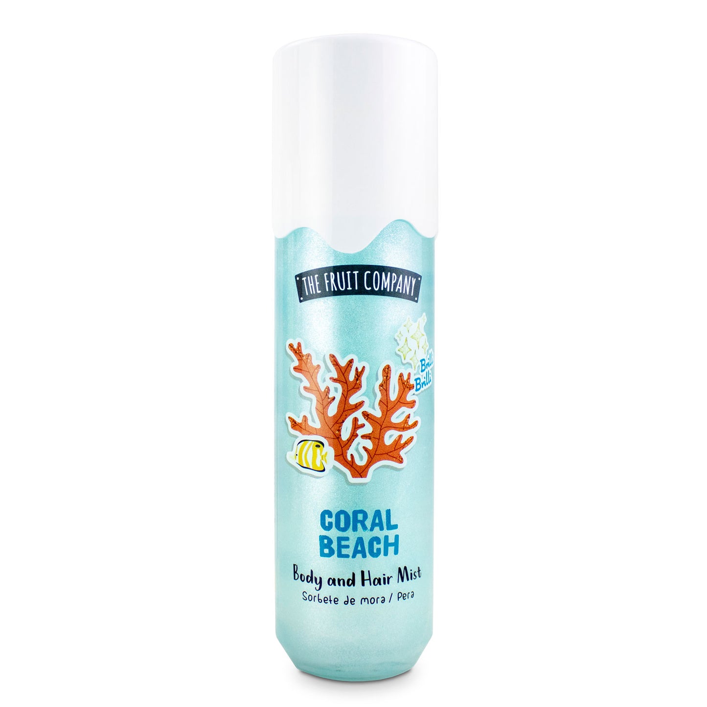 Coral Beach Glitter Hair & Body Mist 200 ml