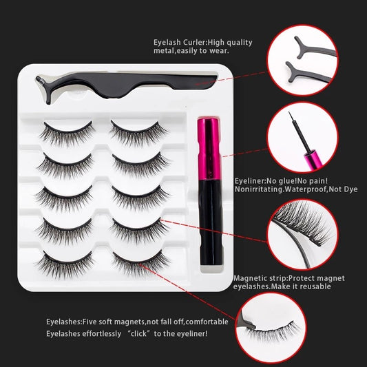 Magnetic Eyelashes x7 pairs