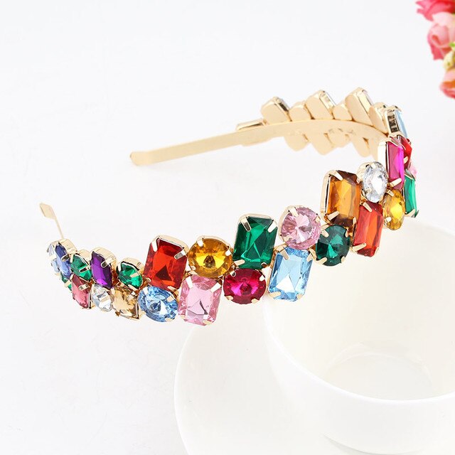 Rhinestone Wide Decor Headband