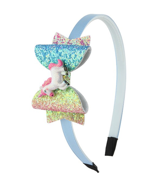 Unicorn Girls Glitter Headband No 12