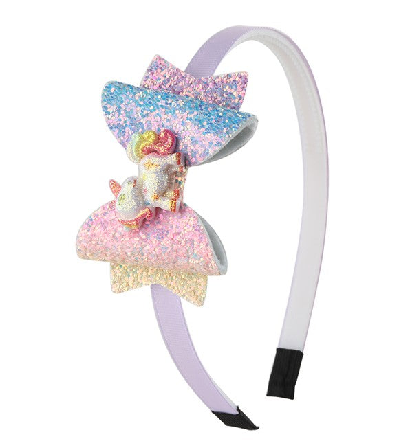Unicorn Girls Glitter Headband No 7