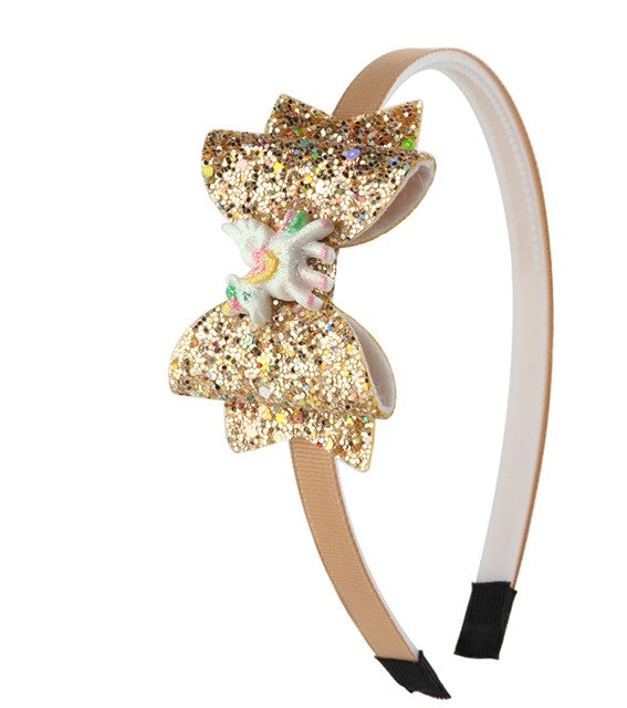Unicorn Girls Glitter Headband No 9