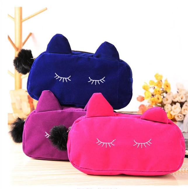 Cat travel Case Black