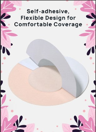 Natural Disposable Round Nipple Cover x 5 pairs