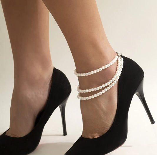 Pearl Chain Anklet