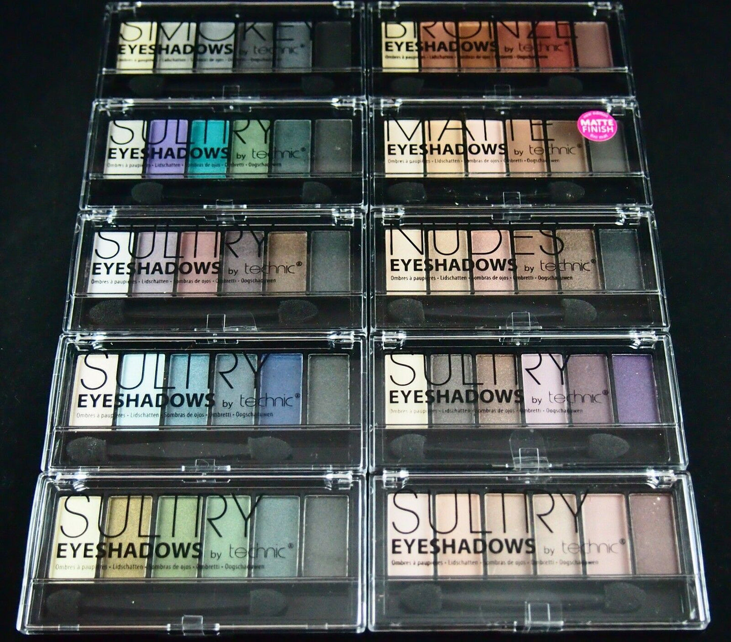 Eyeshadows by Technic