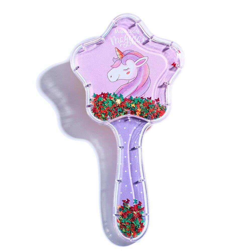 Unicorn stars shaped brush