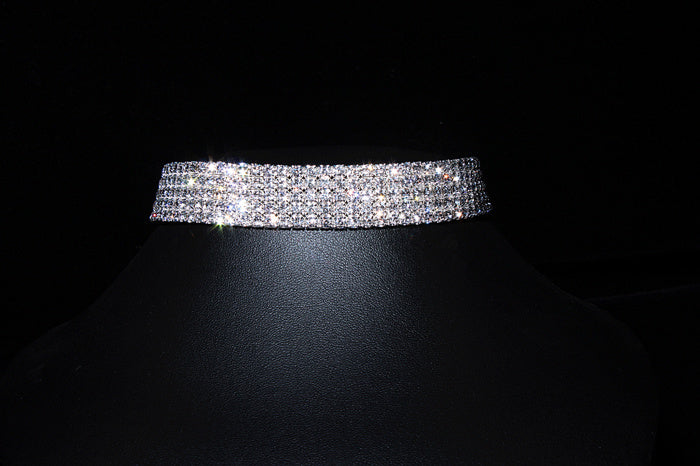 Crystal Rhinestone Choker