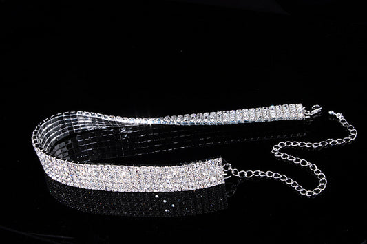 Crystal Rhinestone Choker