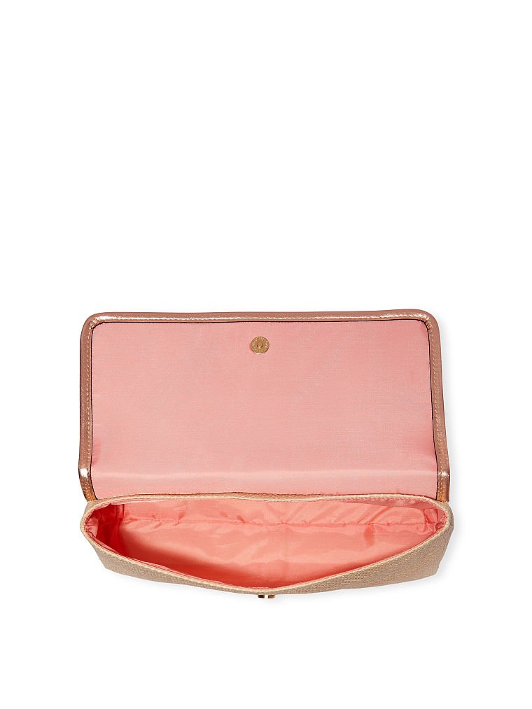VS Straw Clutch Bag