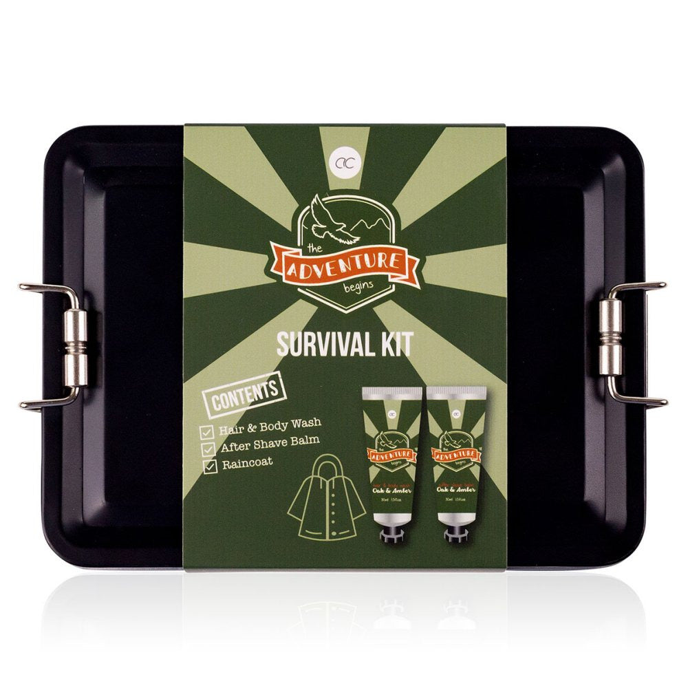ADVENTURE bath survival kit in lunch box