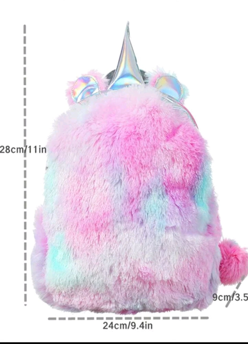 Plush Unicorn Mini Backpack