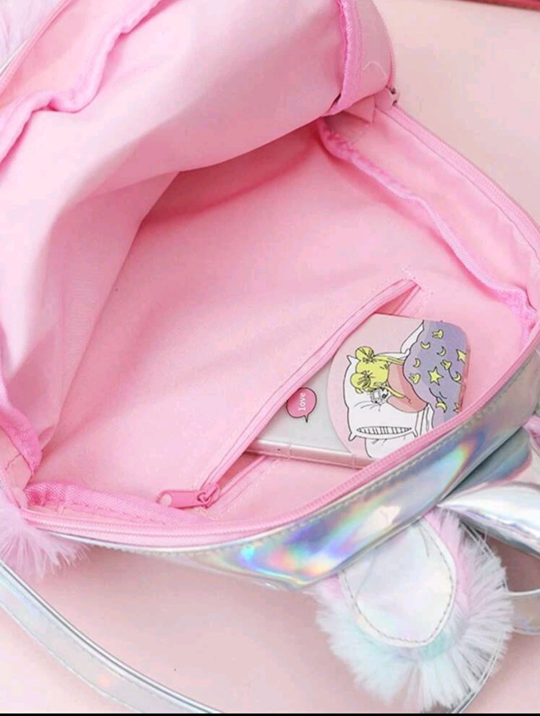 Plush Unicorn Mini Backpack