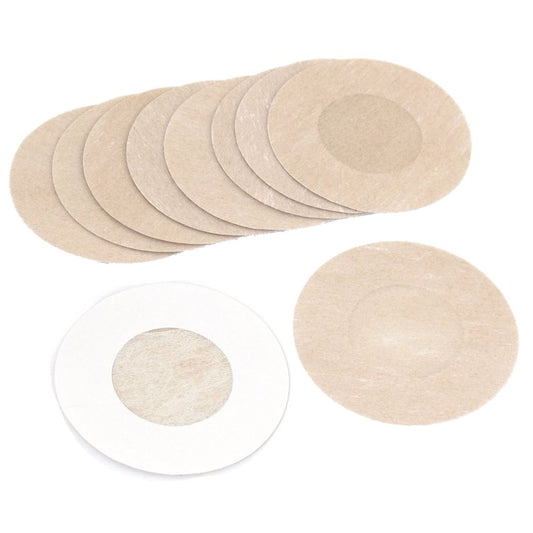 Natural Disposable Round Nipple Cover x 5 pairs